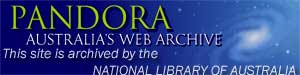 logo of the Pandora National Web Archive