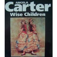 angela-carter_wise-children BookCover showing two young women in matching brightly coloured dresses