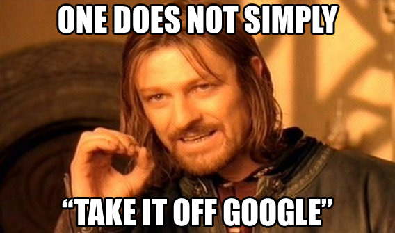 Macro of Sean Bean as Boromir in Lord of the Rings, the "One does not simply walk into Mordor" moment