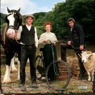 the cover of the DVD for the documentary show Edwardian Farm