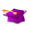 University graduate cap