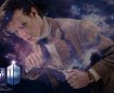 A promo picture of Matt Smith wreathed in smoke or mist for Doctor Who