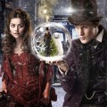promotional image from the BBC for the 2012 Doctor Who Christmas Special "The Snowmen"