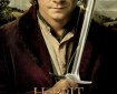 The Hobbit movie poster, showing Bilbo with a drawn blade
