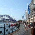 Photograph of East Circular Quay promenade