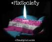 image text macro of a candle with superimposed text: #FixSociety Leelah Alcorn 1997-2014 #standupforleelah