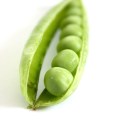 Picture of peas in a pod